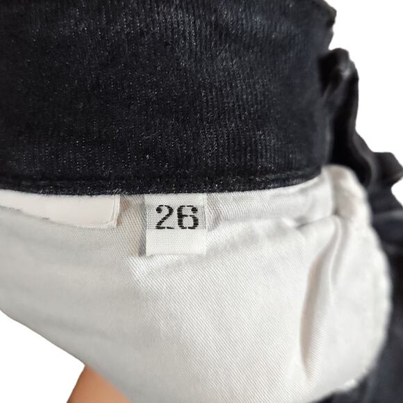 Closed Baker Mid-rise Ankle Skinny Jeans in Faded Black Lived-in Wash Women's 26 - Picture 10 of 10